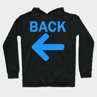 BACK / FRONT Arrow way Double Sided Print front and back Hoodie